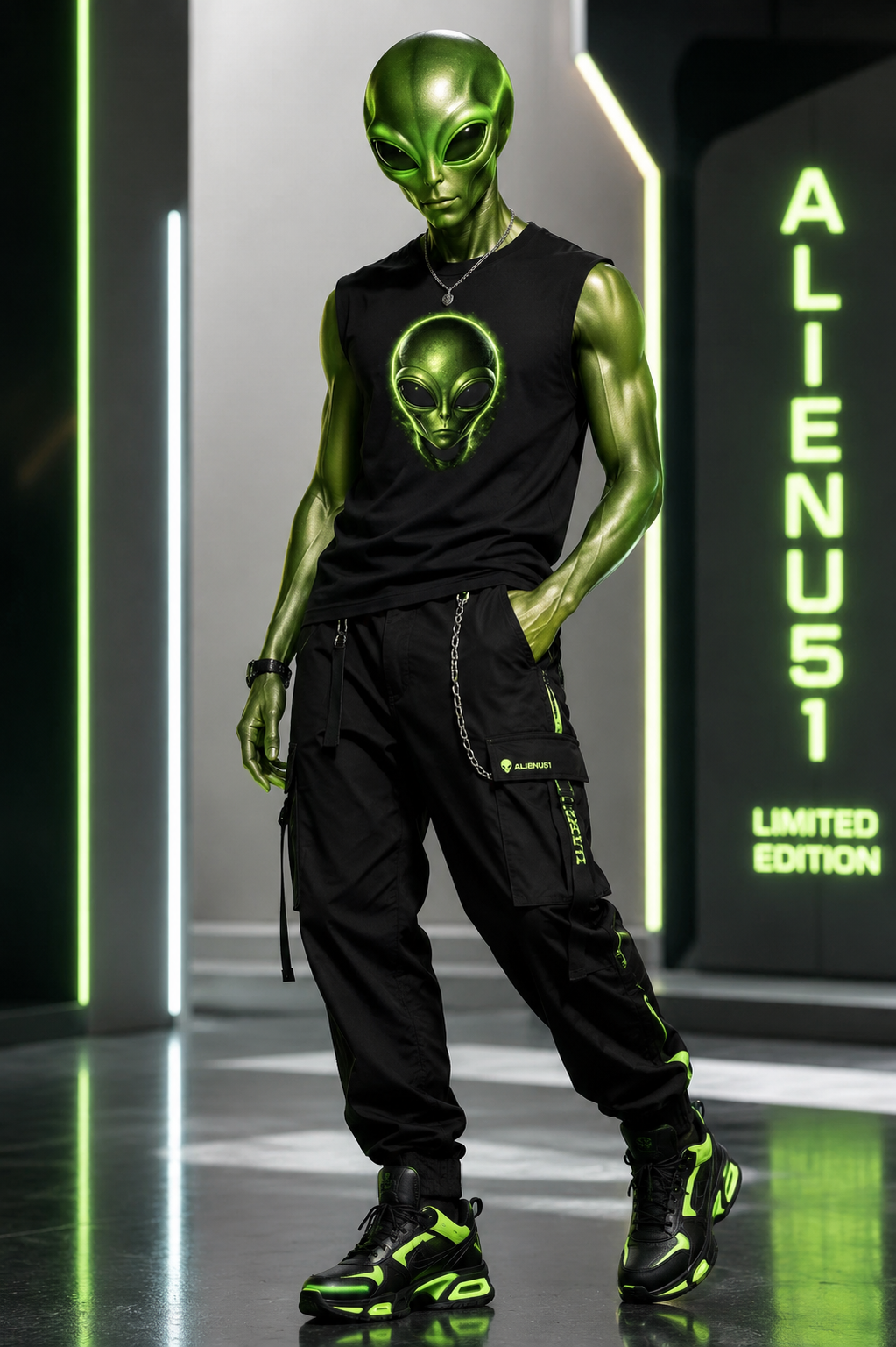 AlienInu51 Muscle Shirt Limited Edition