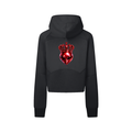 Cropped Zip-Through Hoodie