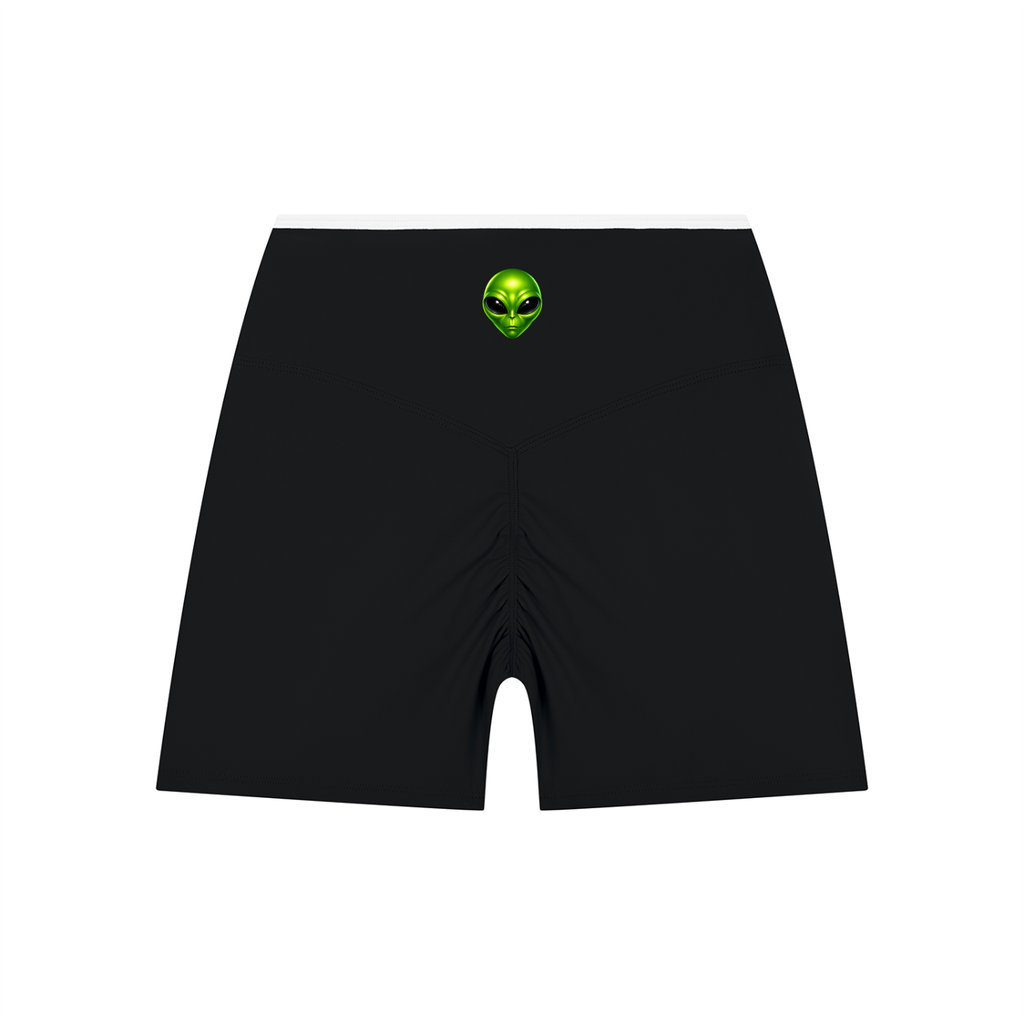 Women’s High Rise Color Block Yoga Shorts