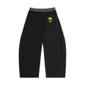 Plaid Waistband Barrel Sweatpants
